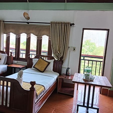Bountang Riverside Hotel Vang Vieng Esterno foto
