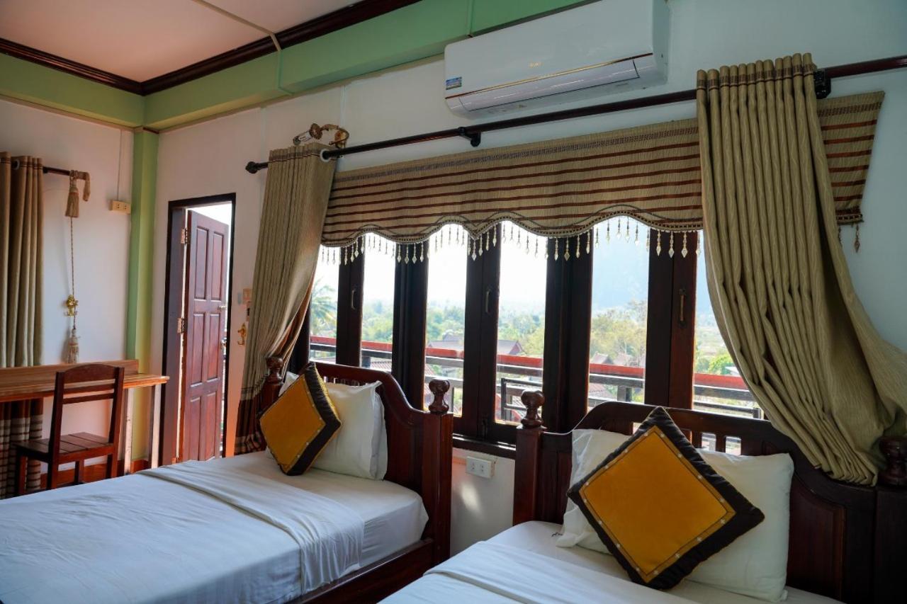 Bountang Riverside Hotel Vang Vieng Esterno foto