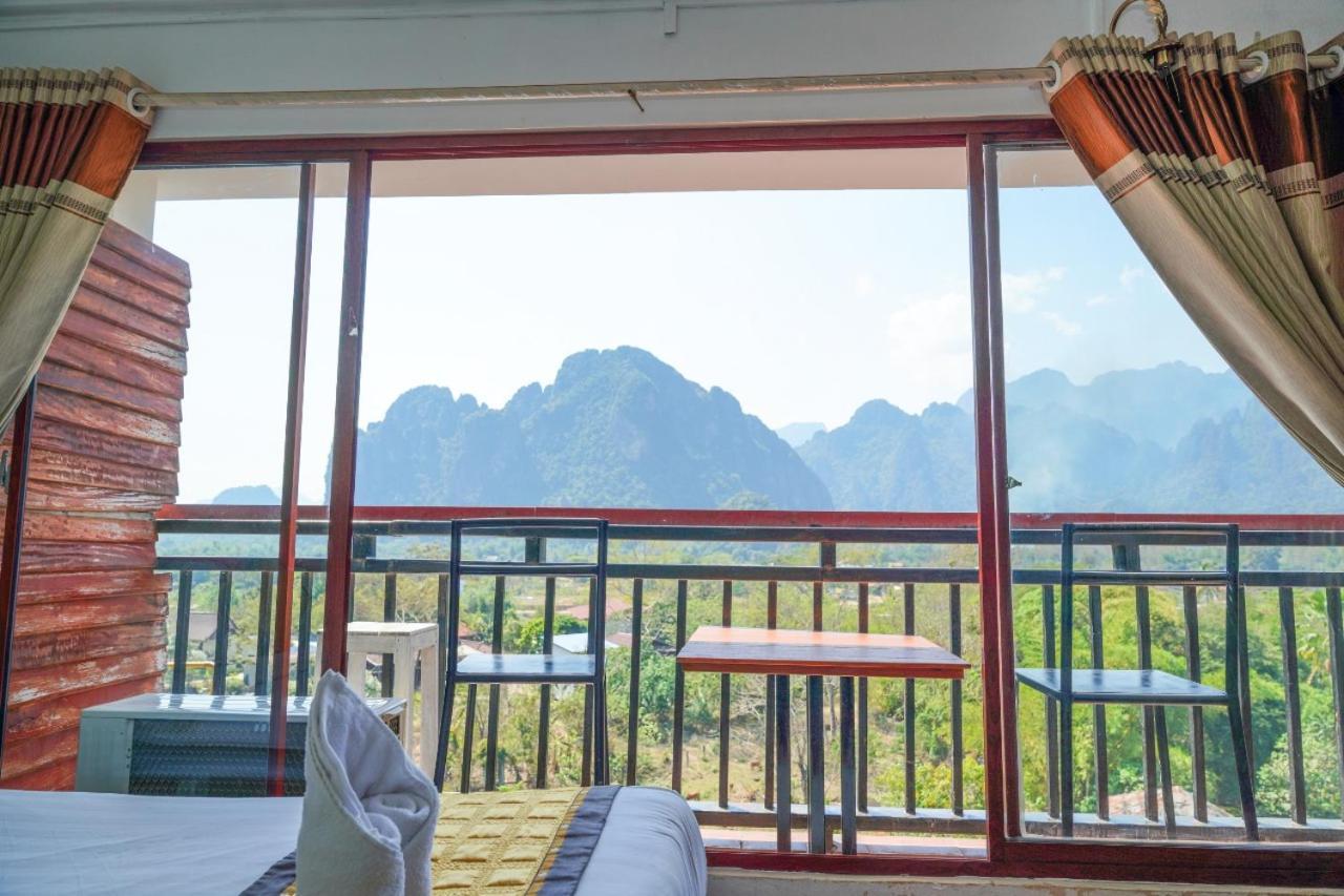 Bountang Riverside Hotel Vang Vieng Esterno foto